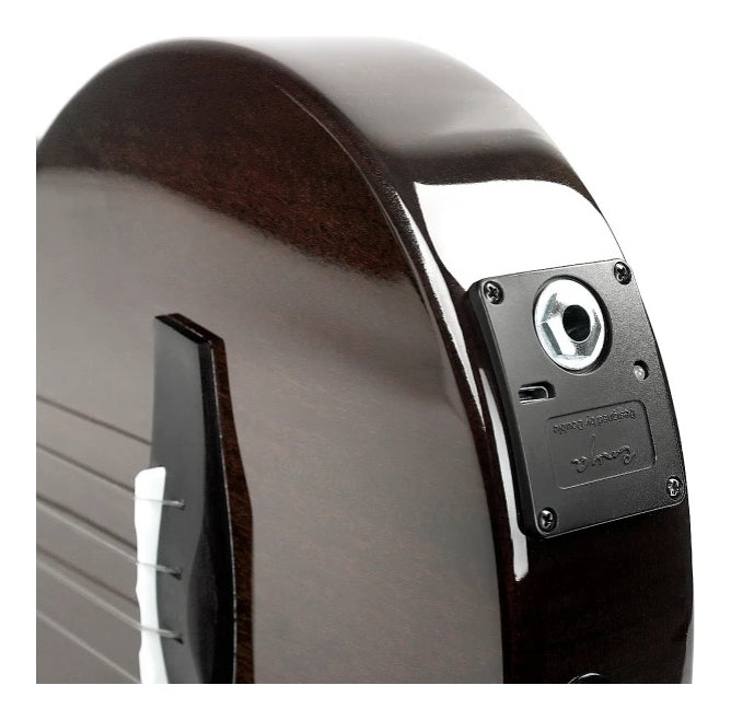 Enya Feather Solid Mahogany Tenor Ukulele Pickup