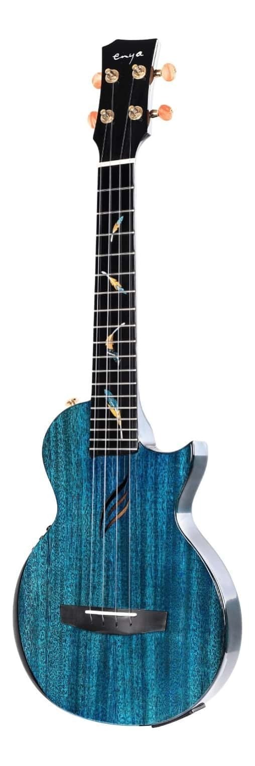 Enya Feather Solid Mahogany Tenor Ukulele Pickup