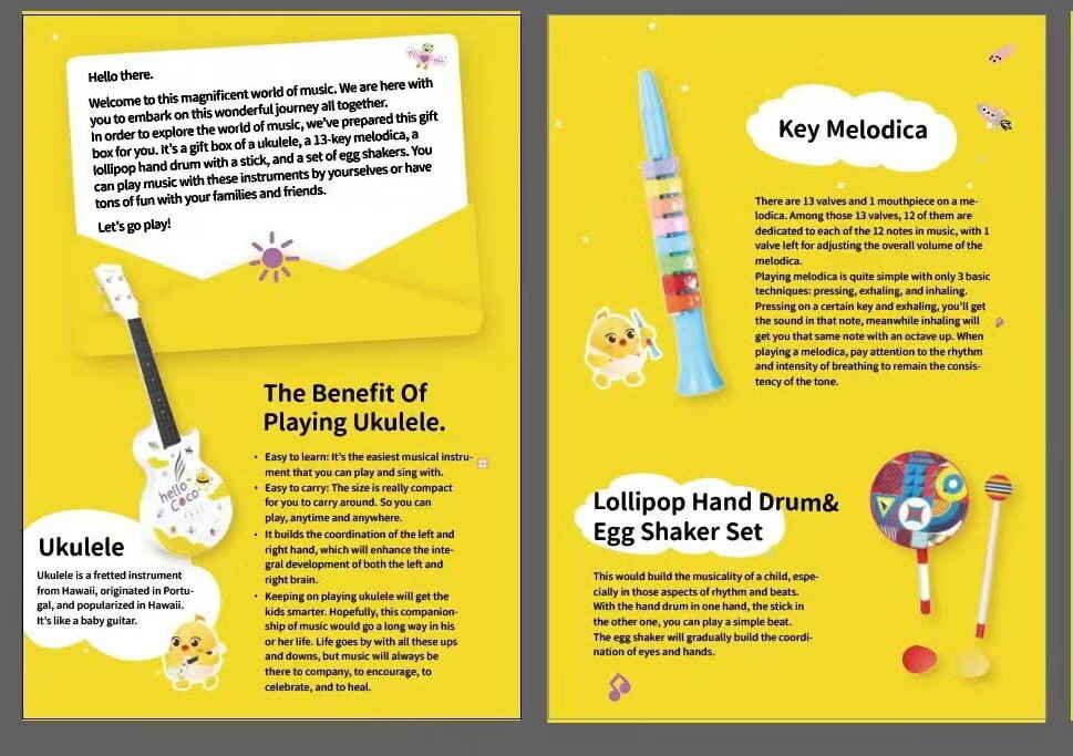 Enya Mini Coco Soprano Carbon Fibre Ukulele - Beginner Musician Pack