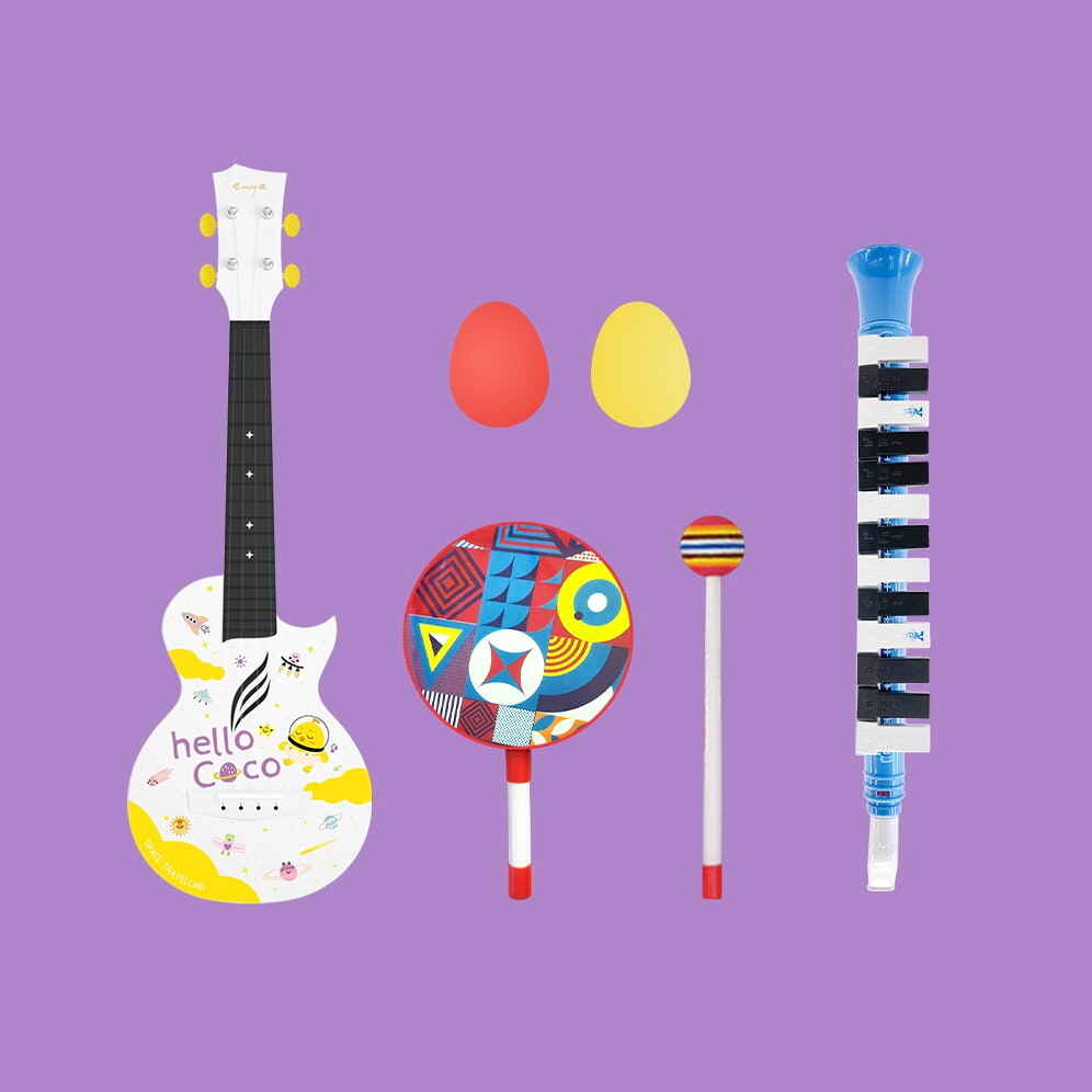 Enya Mini Coco Soprano Carbon Fibre Ukulele - Beginner Musician Pack