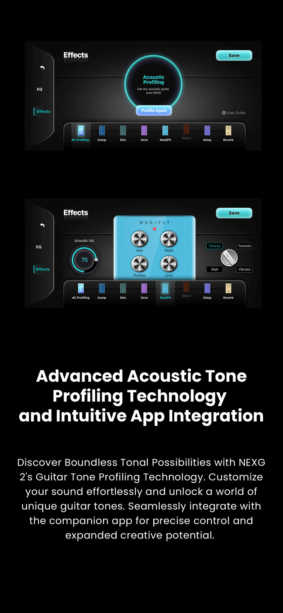 Enya NEXG SE Carbon Fibre Acoustic Smart Guitar - Streamlined