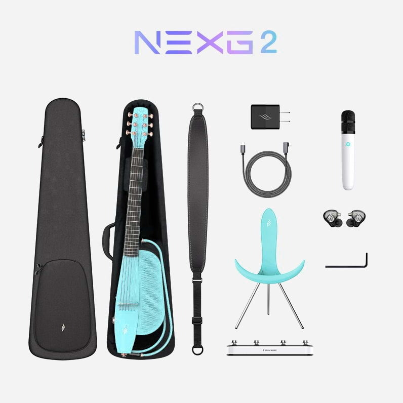 Enya NEXG 2 Smart Guitar Pickup Blue