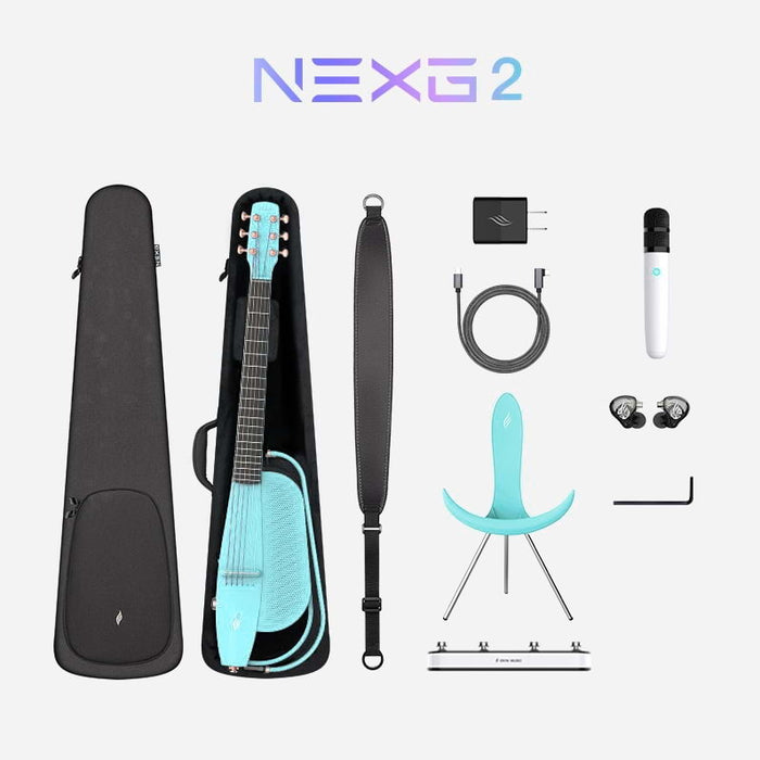 Enya NEXG 2 Smart Guitar Pickup Blue