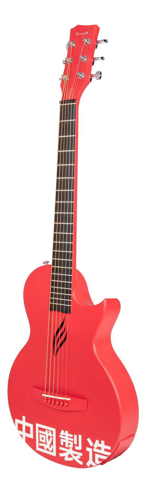 Enya Nova Go 35" Acoustic Smart Guitar Red Pickup