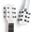 Enya Nova Go 35" Acoustic Smart Guitar White Pickup