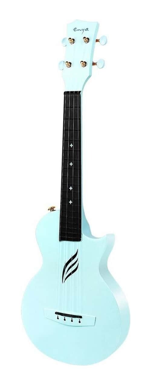 Enya Nova U Carbon Concert Ukulele Blue Pickup