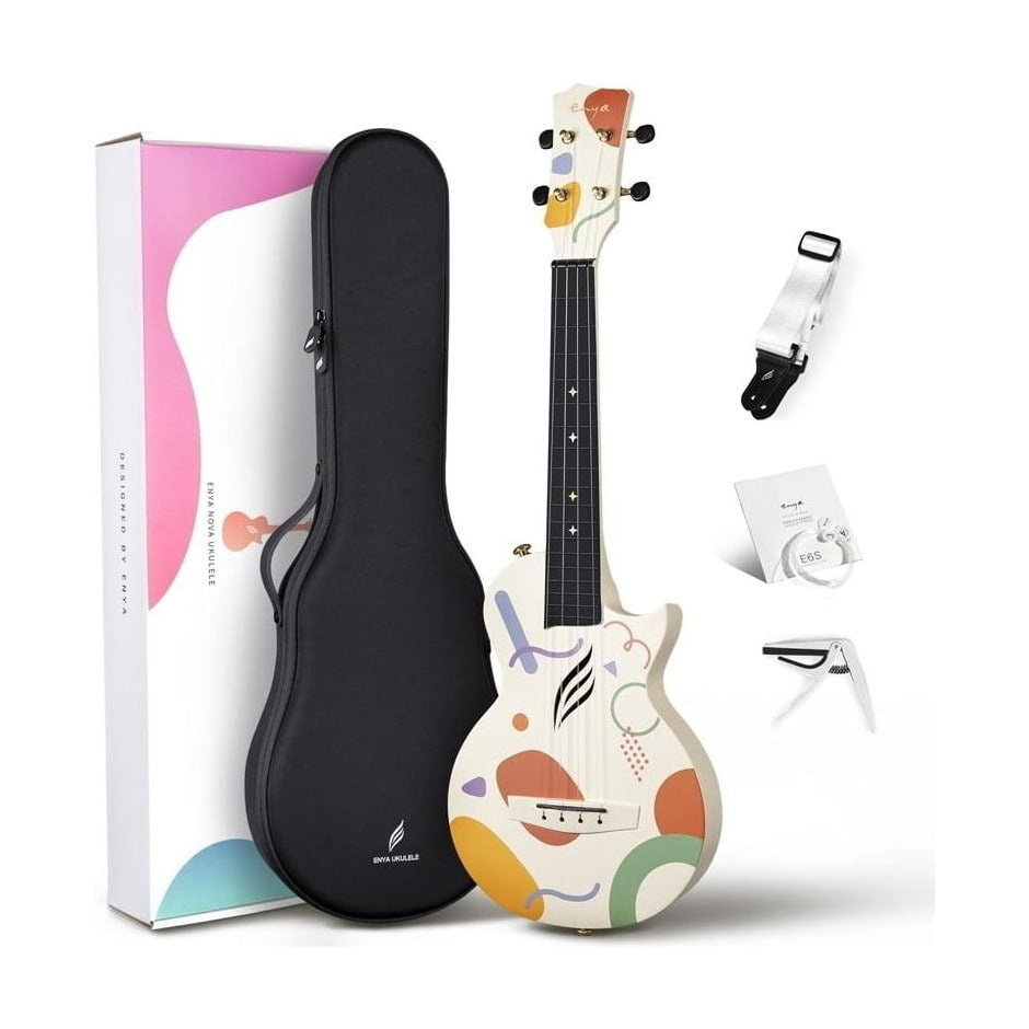 Enya Nova U Carbon Concert Ukulele Joy
