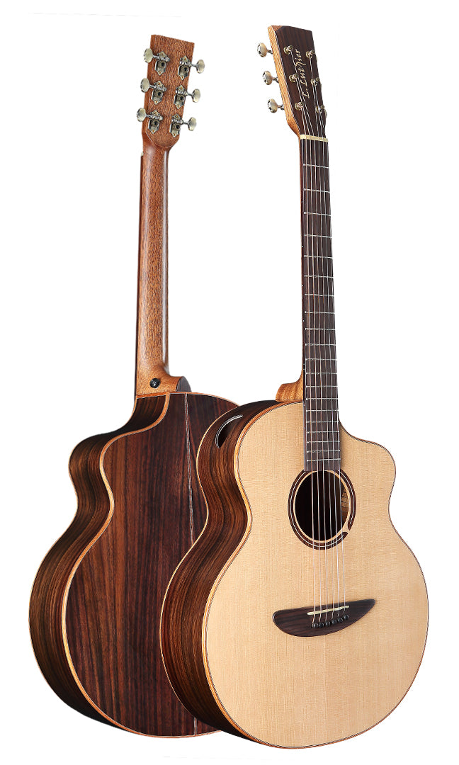 L Luthier 38" Eden Light Acoustic Guitar
