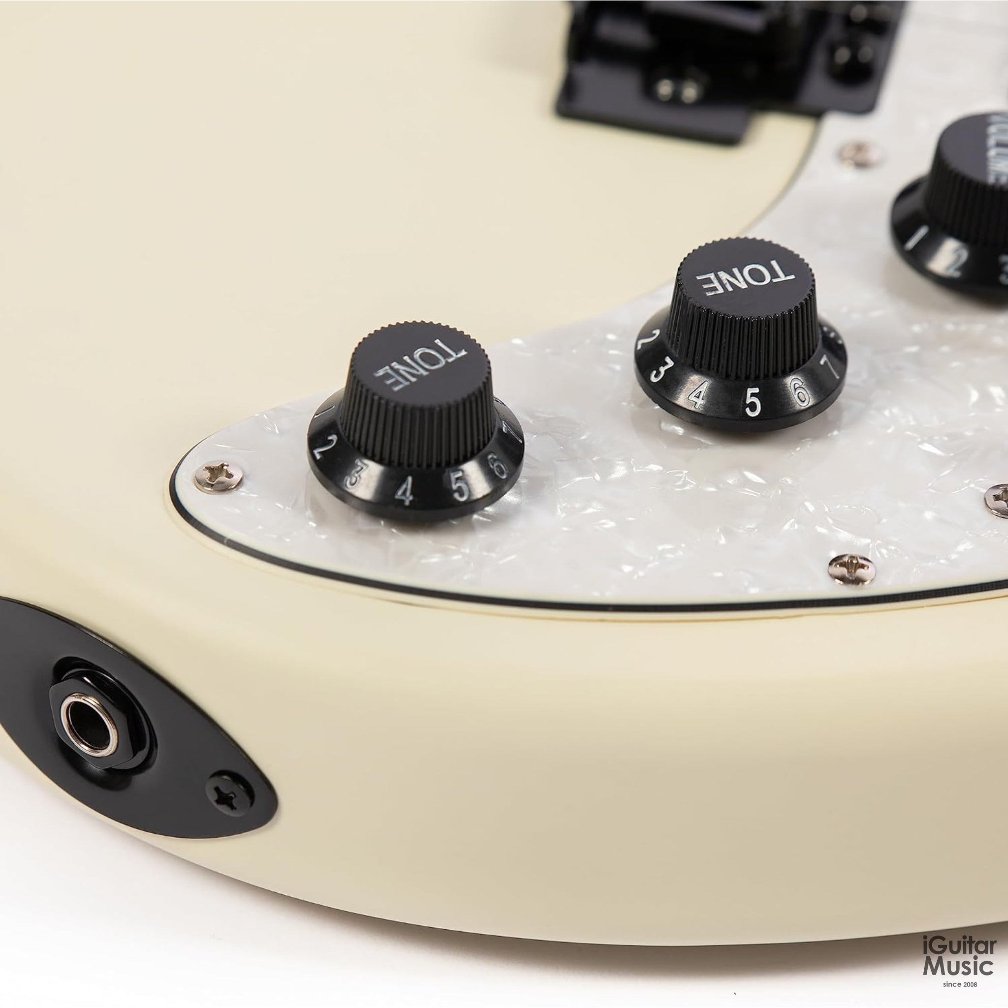 Grote "ST4" Series Electric Guitar in Vintage White