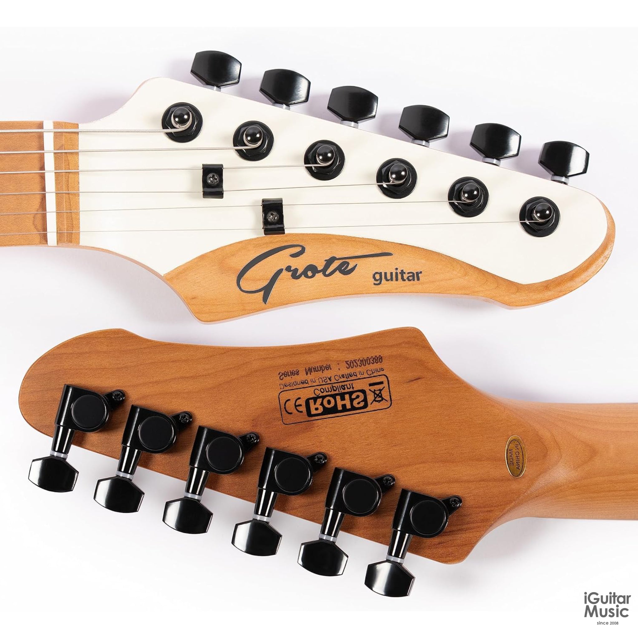 Grote "ST4" Series Electric Guitar in Vintage White