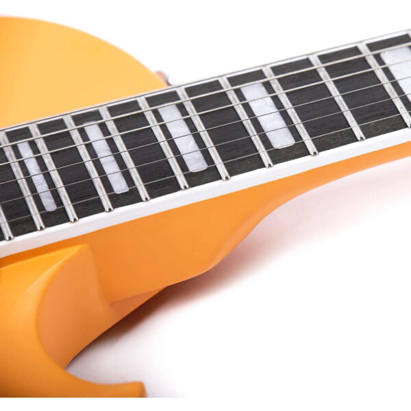 Grote "LPJ" Vintage P90 Electric Guitar in Satin Mandarin