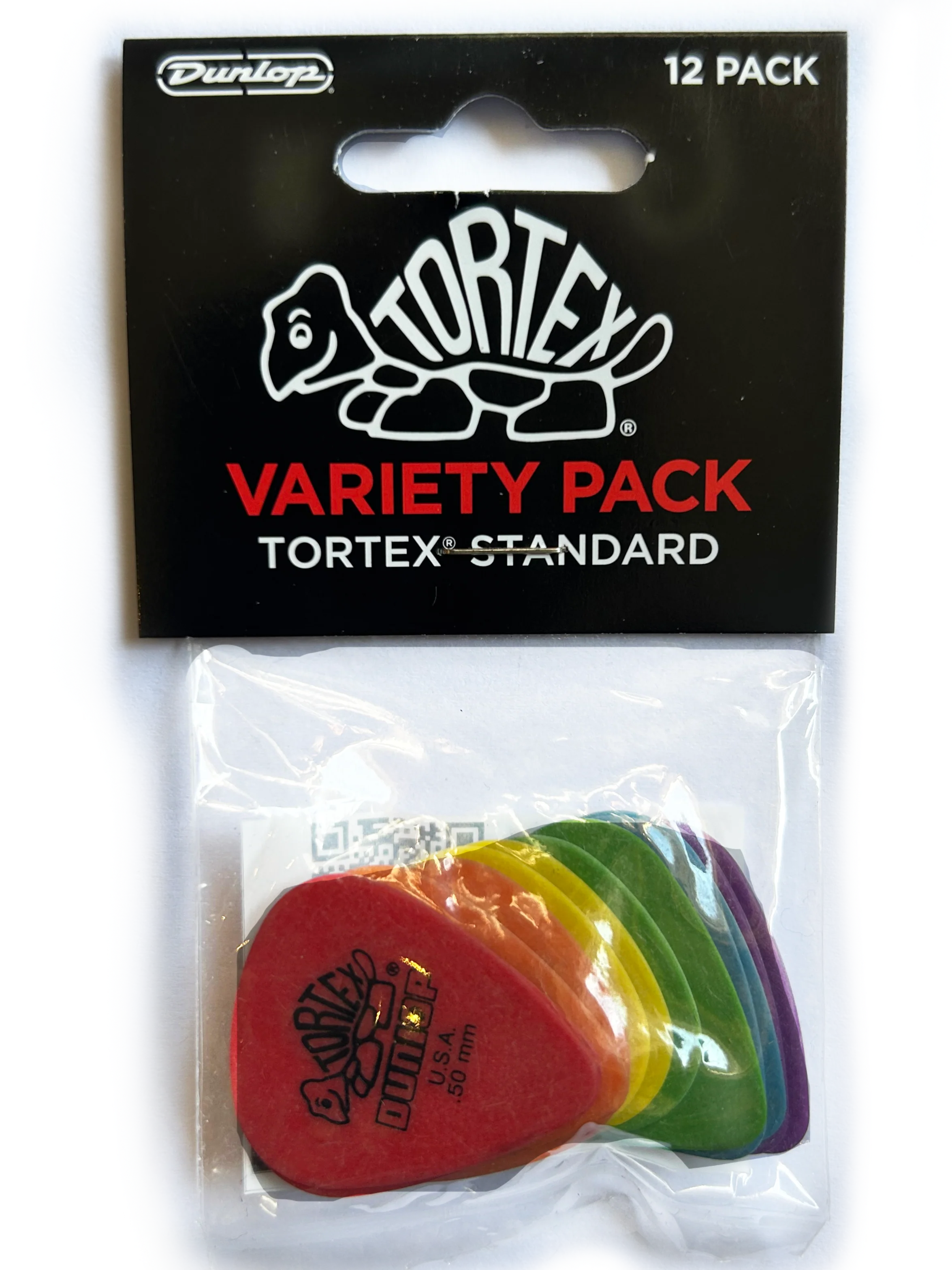 Jim Dunlop Tortex Standard Variety Pack Picks - 12 Pack