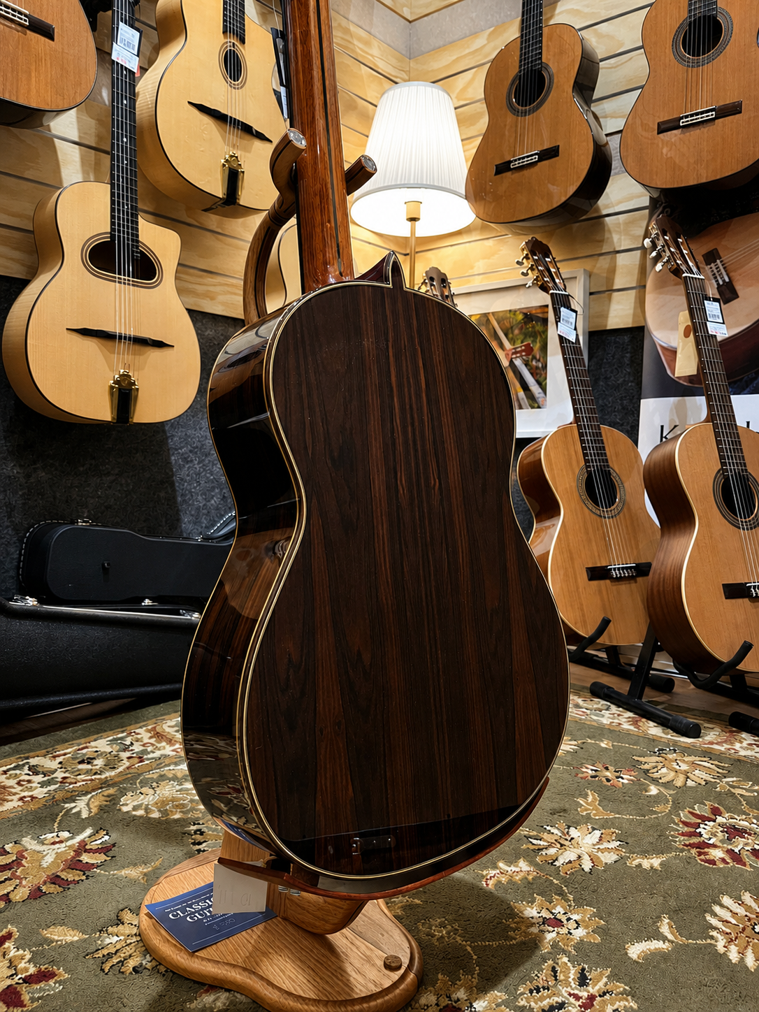 Jose Rincon JR-9C Solid Body Cedar / Ziricote Classical Guitar
