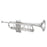 Jupiter JTR1110RSQ Trumpet 1100 Series Silver w/ Rose Bell
