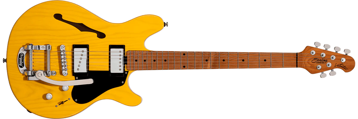Sterling by Music Man Valentine Chambered Bigsby Electric Guitar