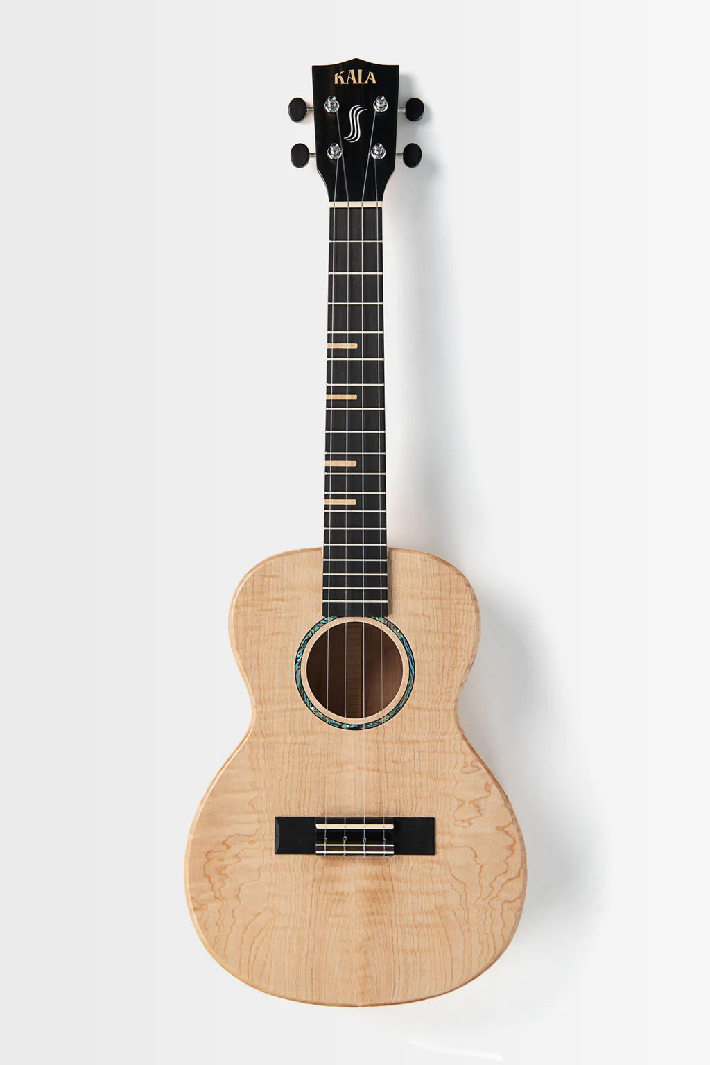 Kala Waterfall All Solid Flame Maple Tenor Ukulele
