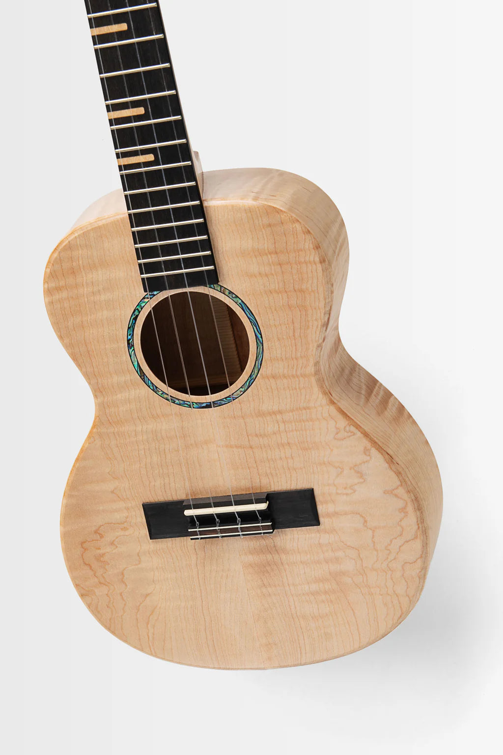 Kala Waterfall All Solid Flame Maple Tenor Ukulele