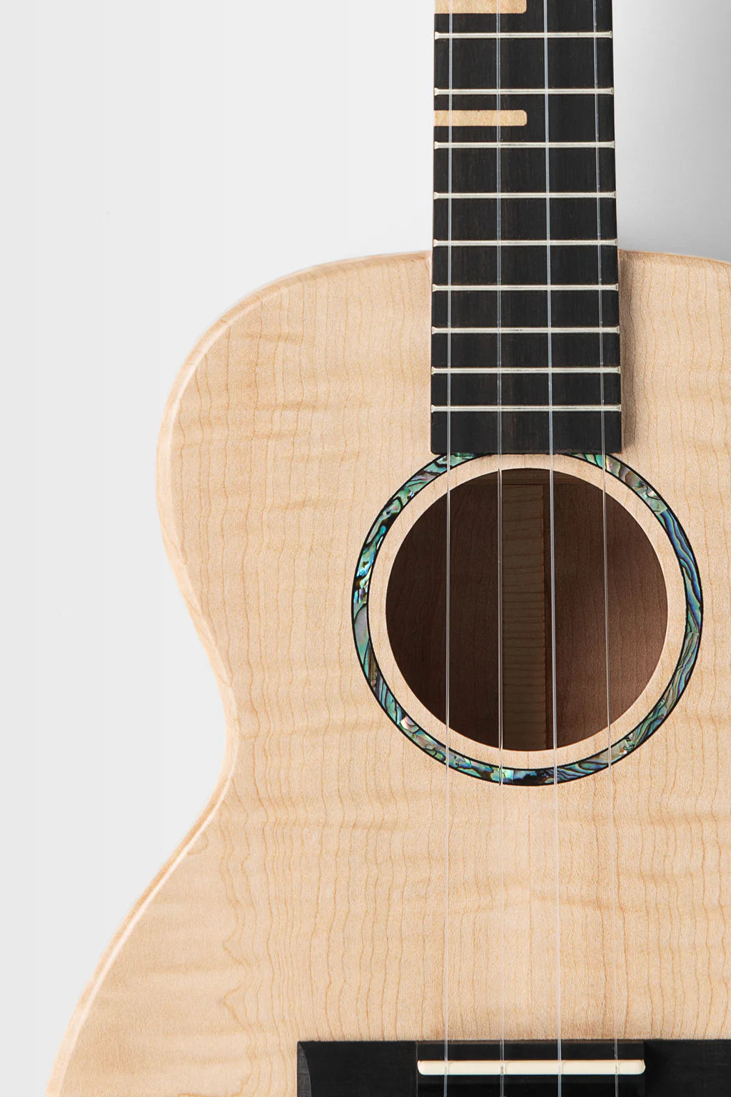 Kala Waterfall All Solid Flame Maple Tenor Ukulele