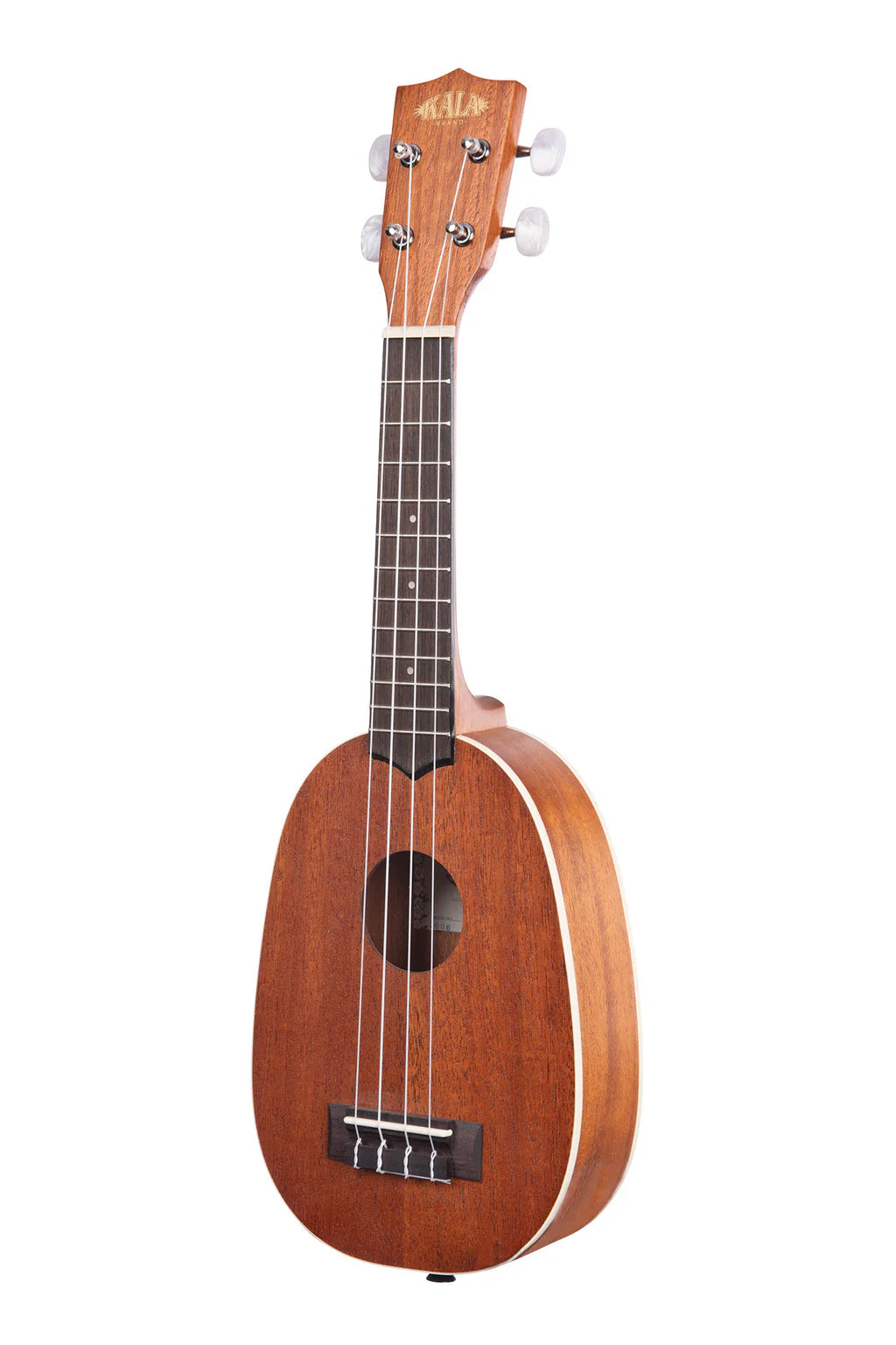 Kala Satin Mahogany Soprano Pineapple Ukulele