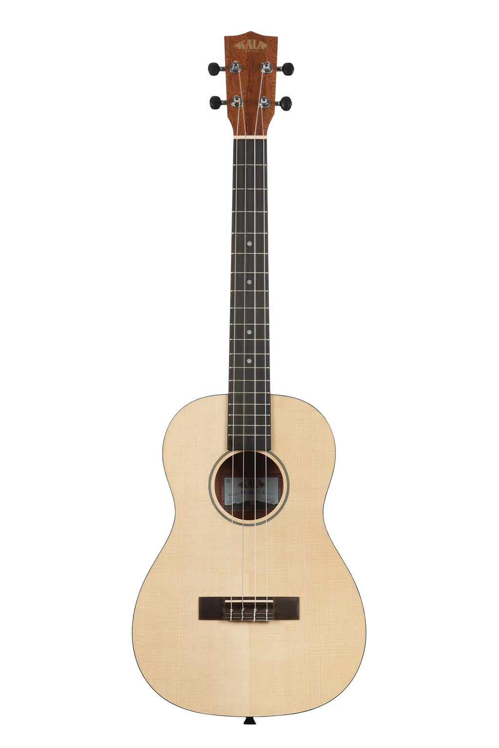 Kala Travel Solid Spruce Top Baritone Ukulele