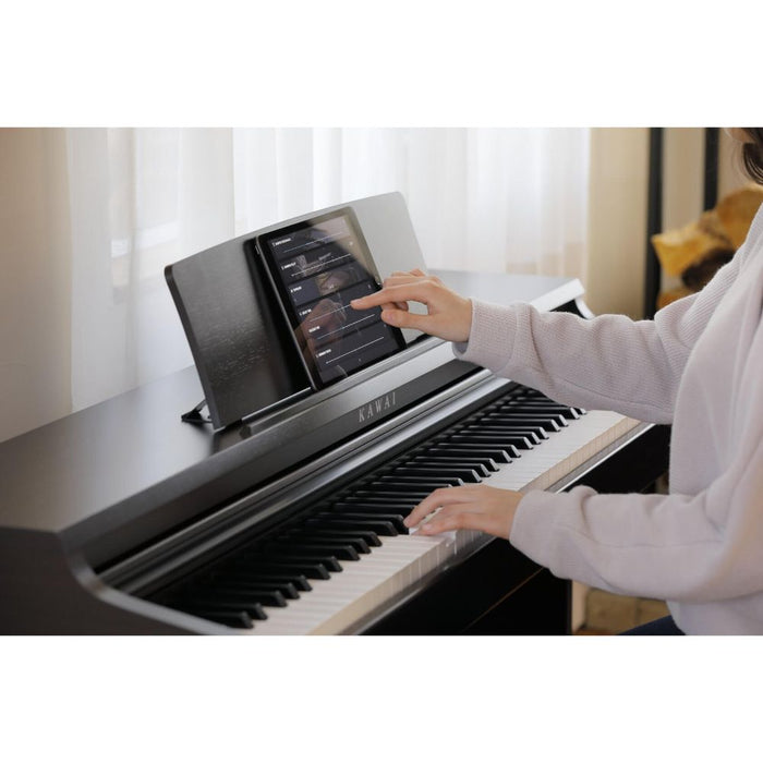 Kawai Digital Piano Piano with Bench KDP120 Black