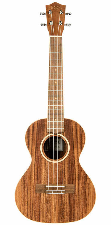 Lanikai Acacia Solid Top Tenor Ukulele Natural Satin Finish