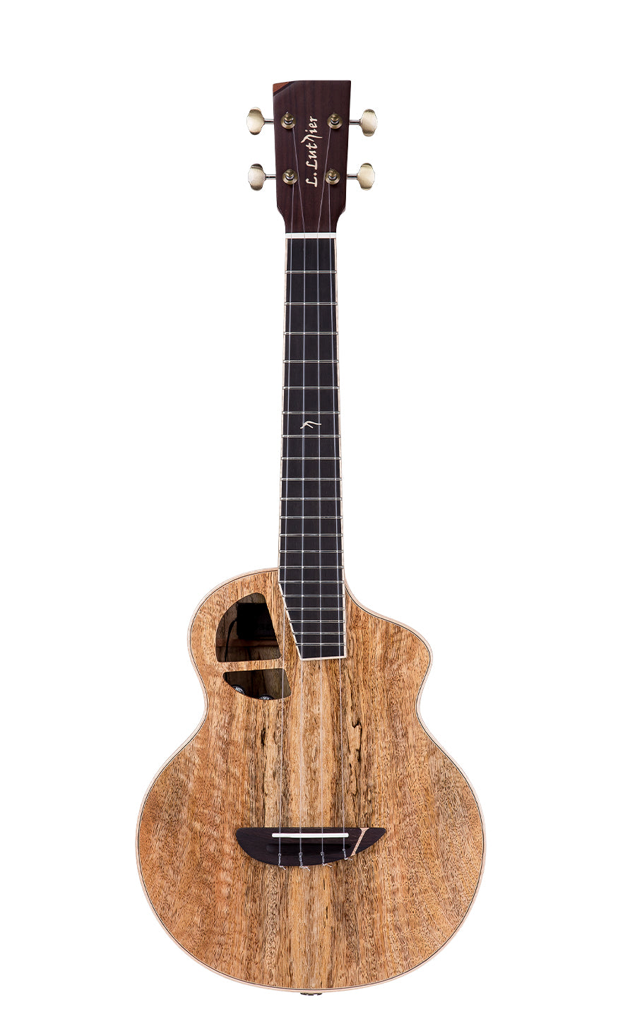 L Luthier Le Manga Full Solid Mango Tenor Ukulele w/ Pickup