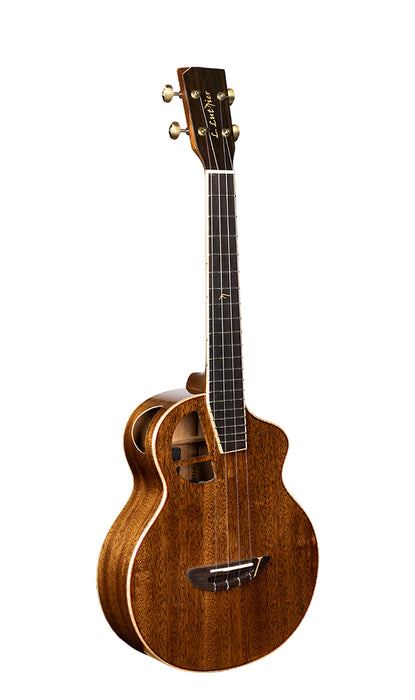 L Luthier Le Maho Full Solid Mahogany Tenor Ukulele w/ Pickup