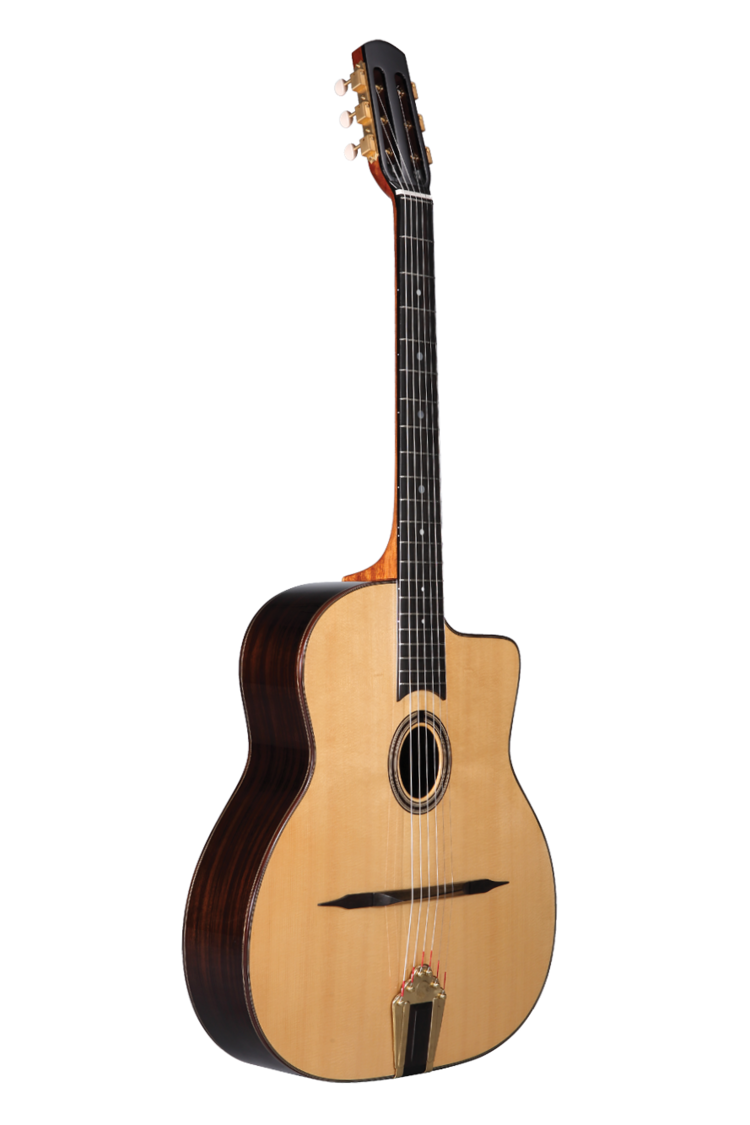 Altamira M01 Spruce Solid Top Gypsy Jazz Guitar