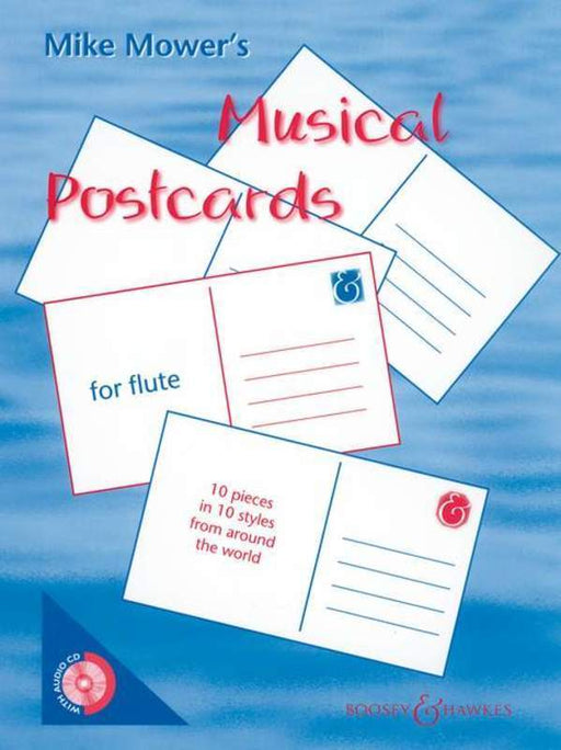 Musical Postcards for Flute Book with CD