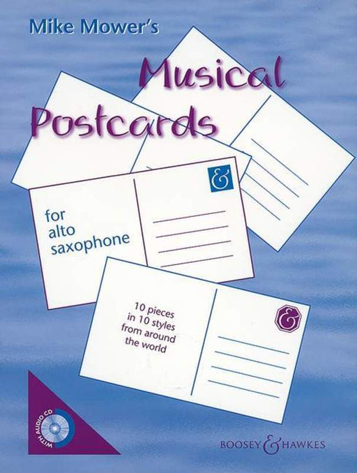 Musical Postcards for Alto Saxophone Book with CD