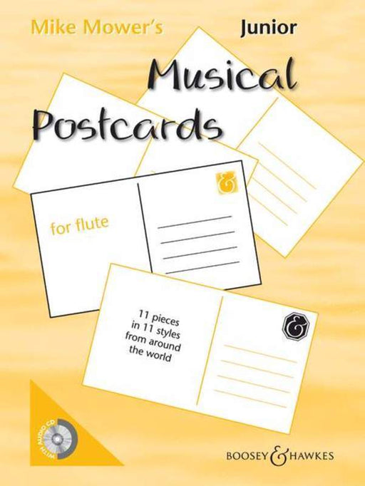 Junior Musical Postcards for Flute Book with CD