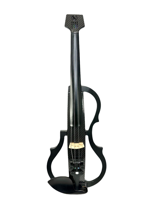 Sonic Strings Turbo I Series Electric Violin Carbon Grid Outfit