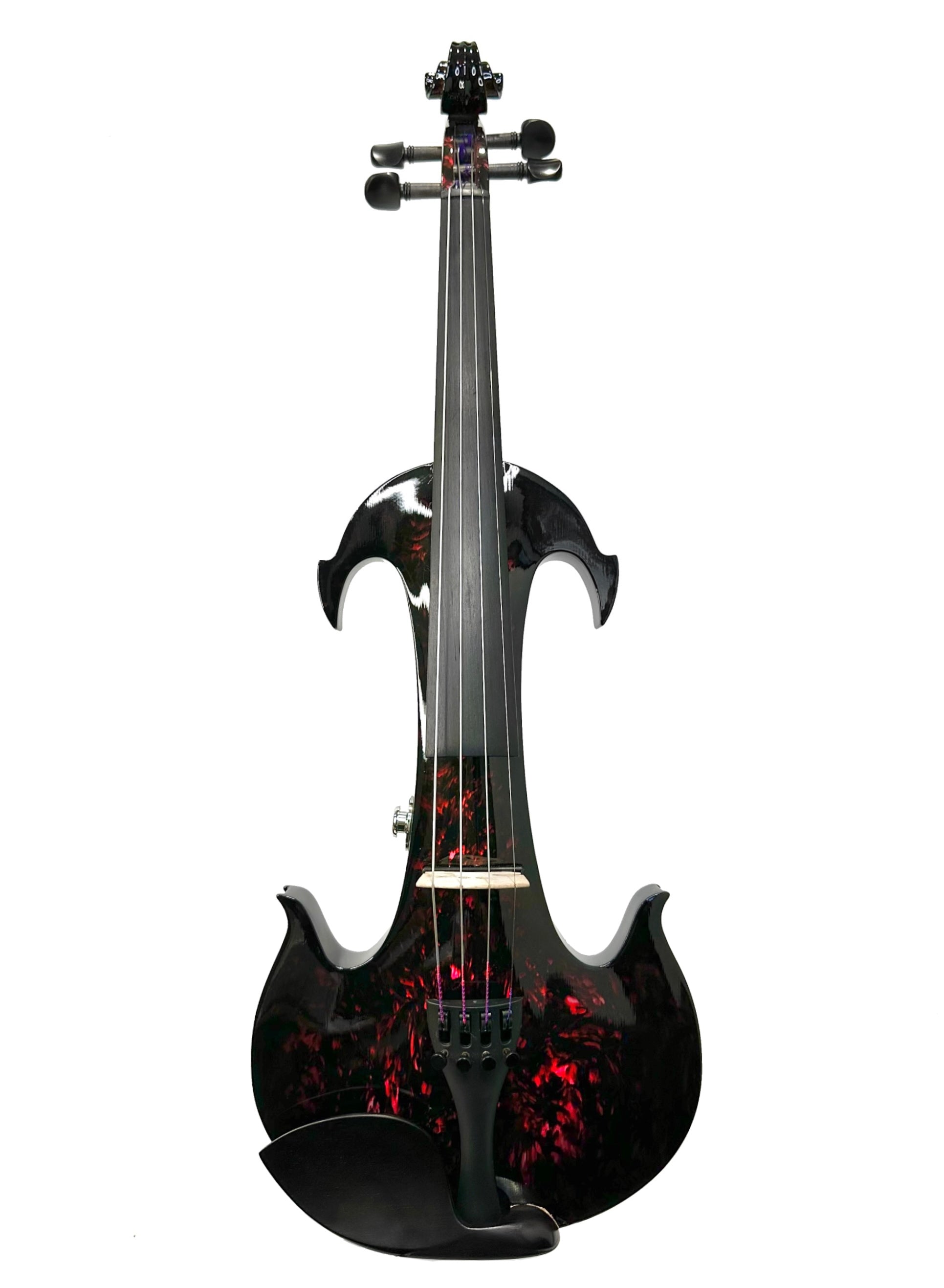 Sonic Strings Divine Series Electric Violin Ruby Red Outfit