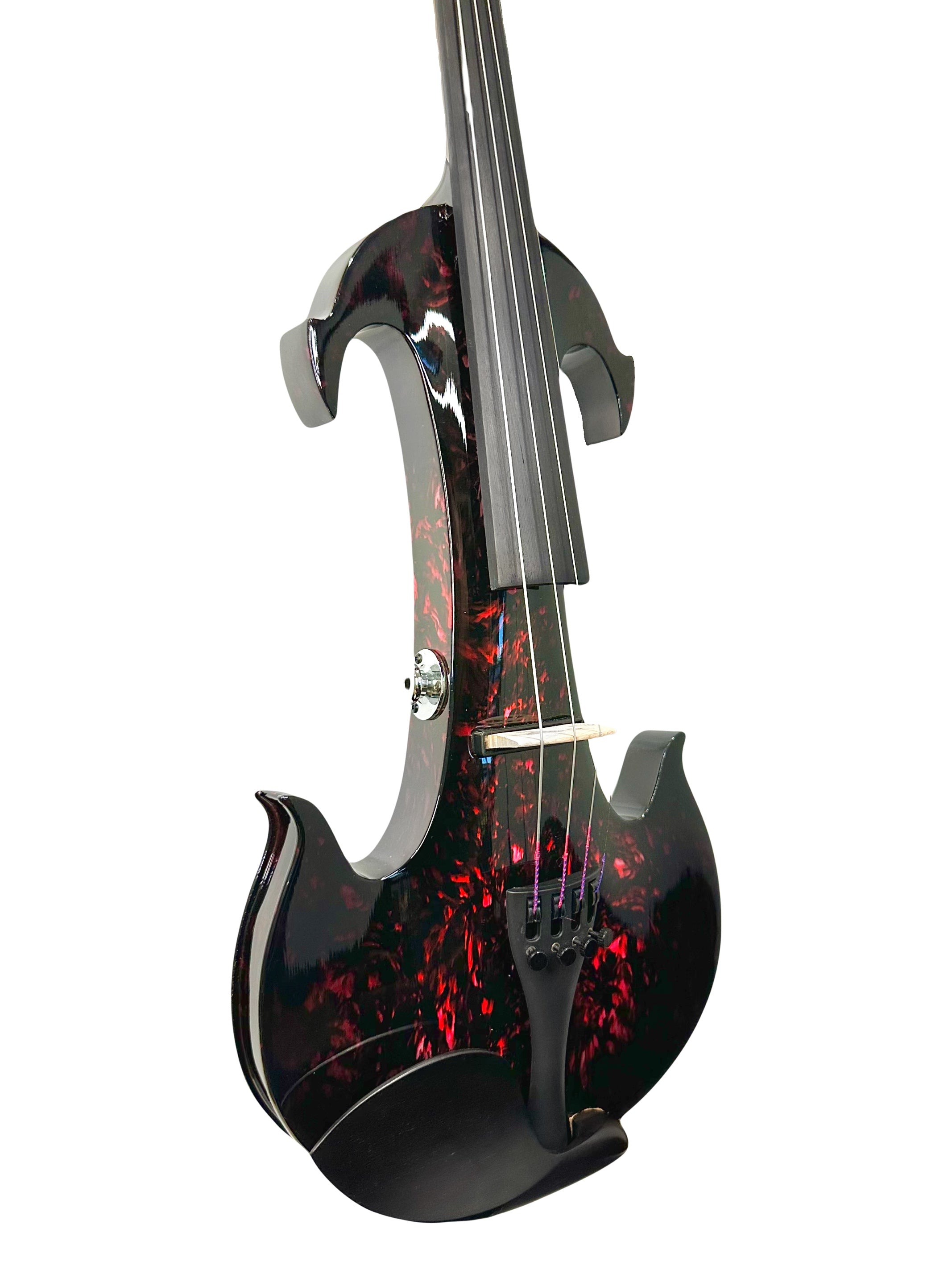 Sonic Strings Divine Series Electric Violin Ruby Red Outfit
