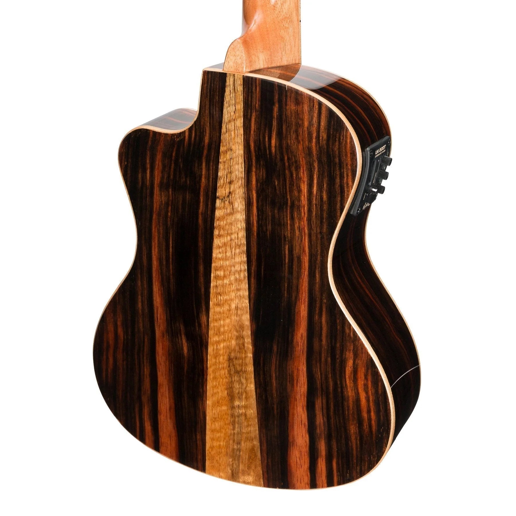 Martinez 'Southern Belle 7 Series' Spruce Solid Top Tenor Ukulele AC/EL in Natural Gloss