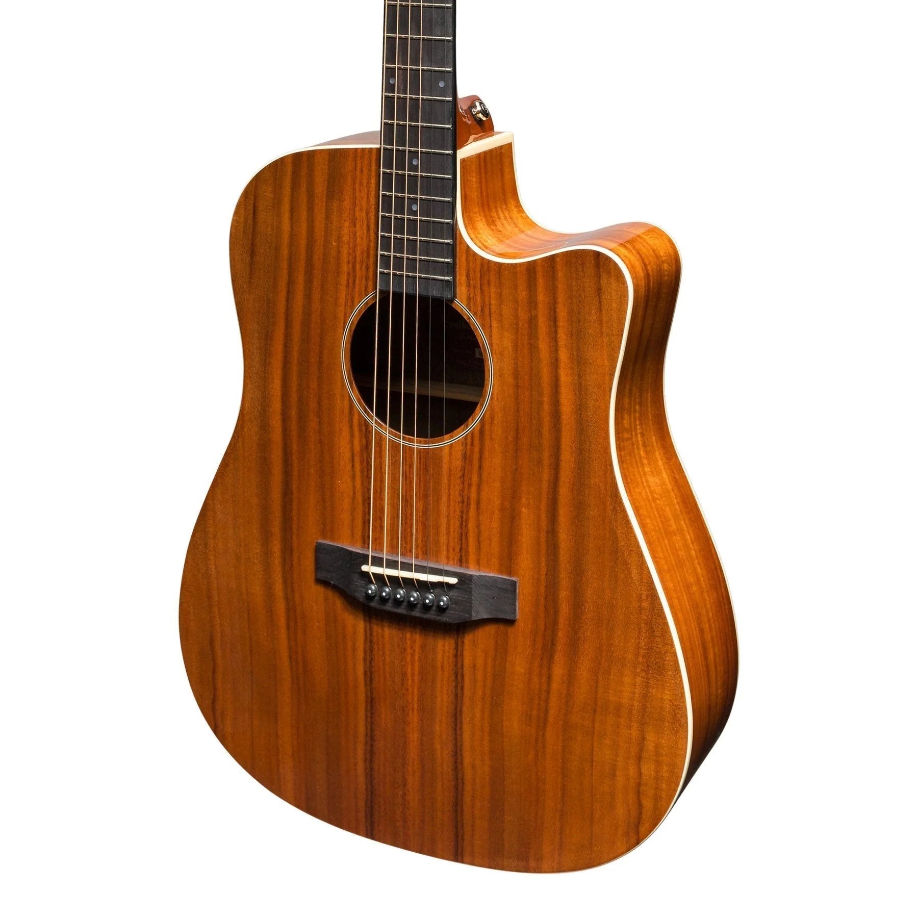 Martinez 'Southern Star Series' Koa Solid Top Acoustic Guitar w/ Pickup