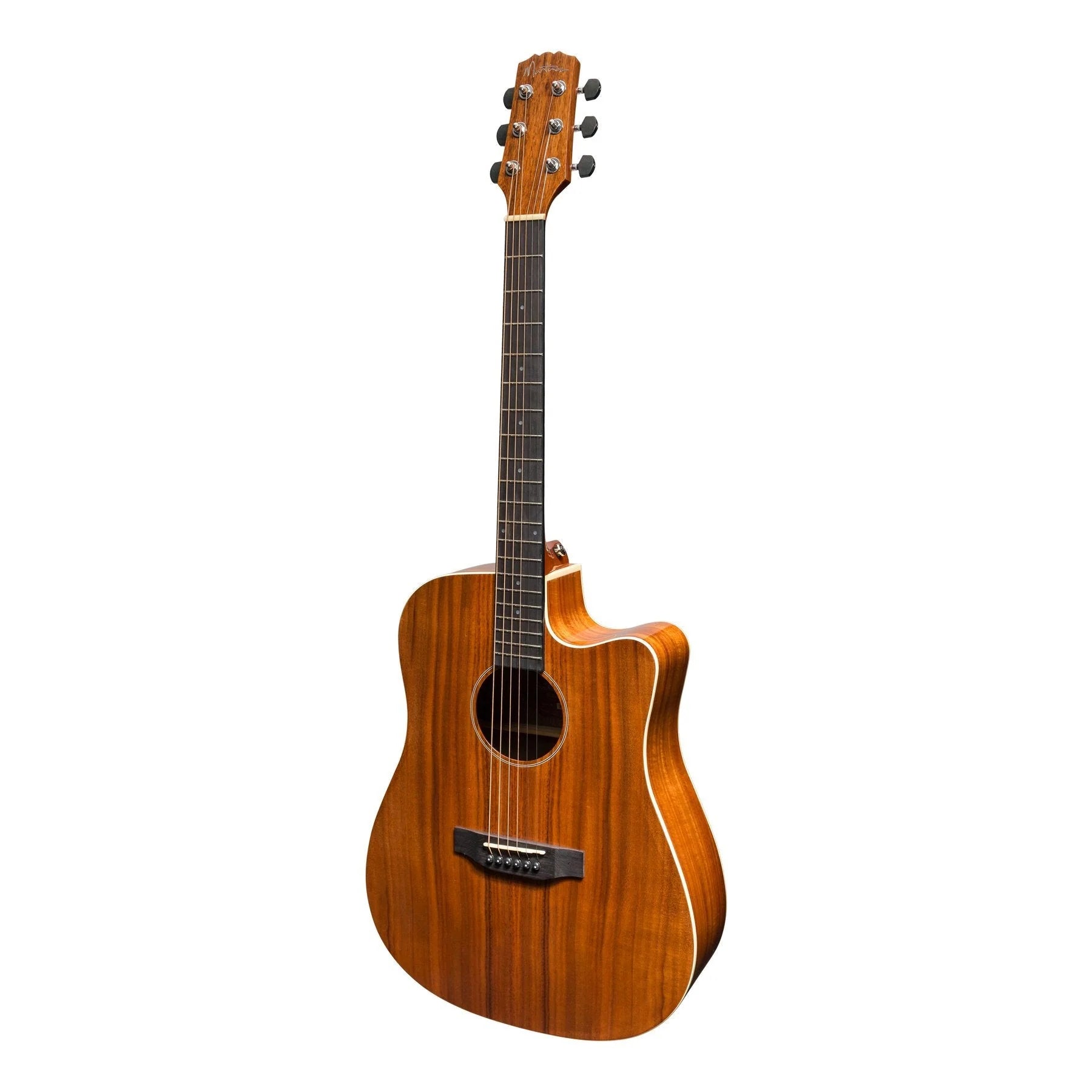 Martinez 'Southern Star Series' Koa Solid Top Acoustic Guitar w/ Pickup