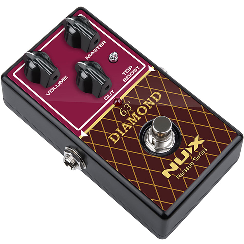 NUX Reissue Series 63' Diamond Overdrive Effects Pedal