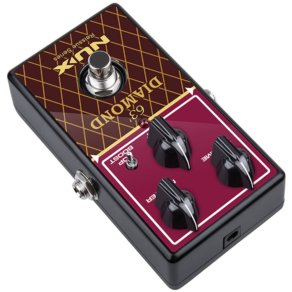 NUX Reissue Series 63' Diamond Overdrive Effects Pedal