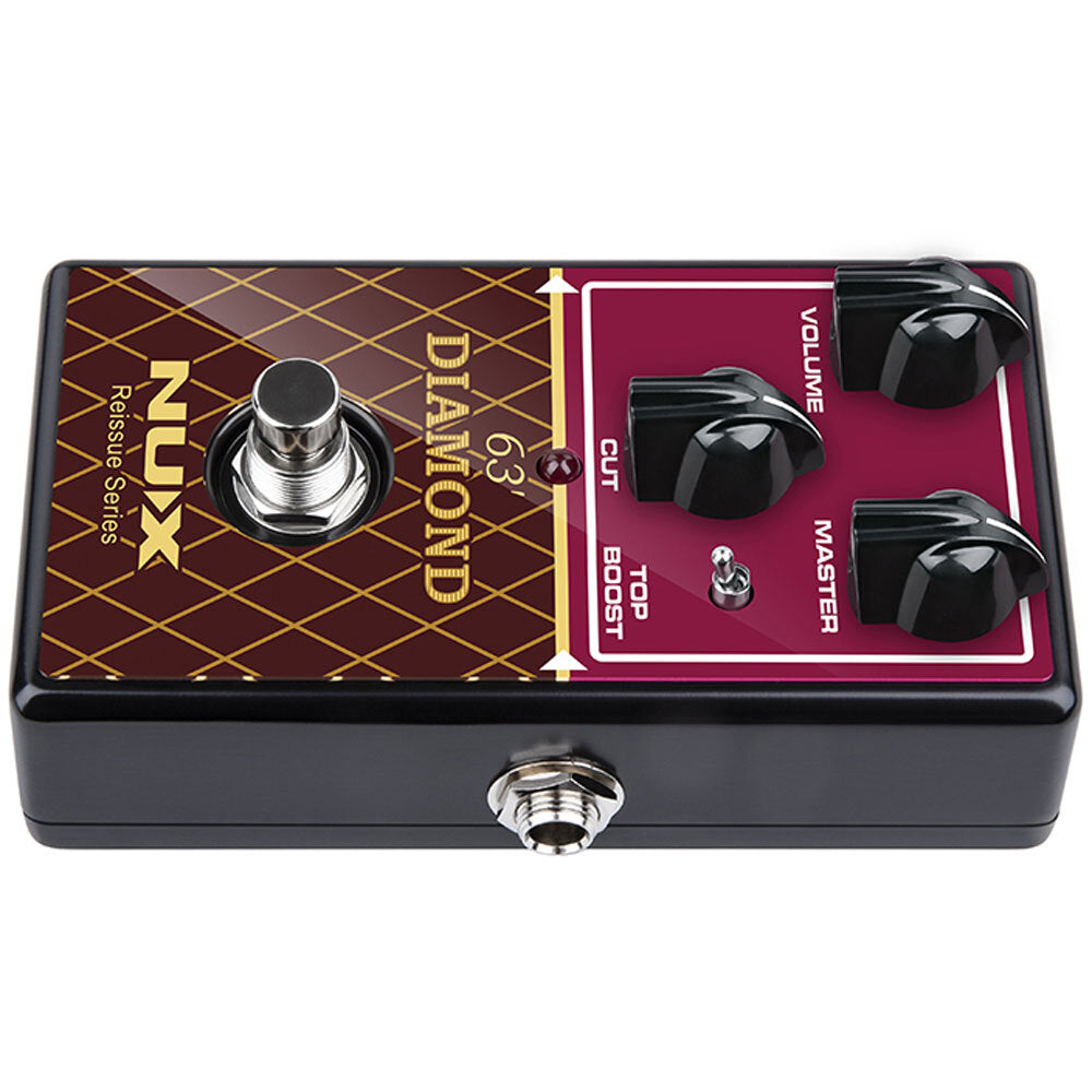 NUX Reissue Series 63' Diamond Overdrive Effects Pedal
