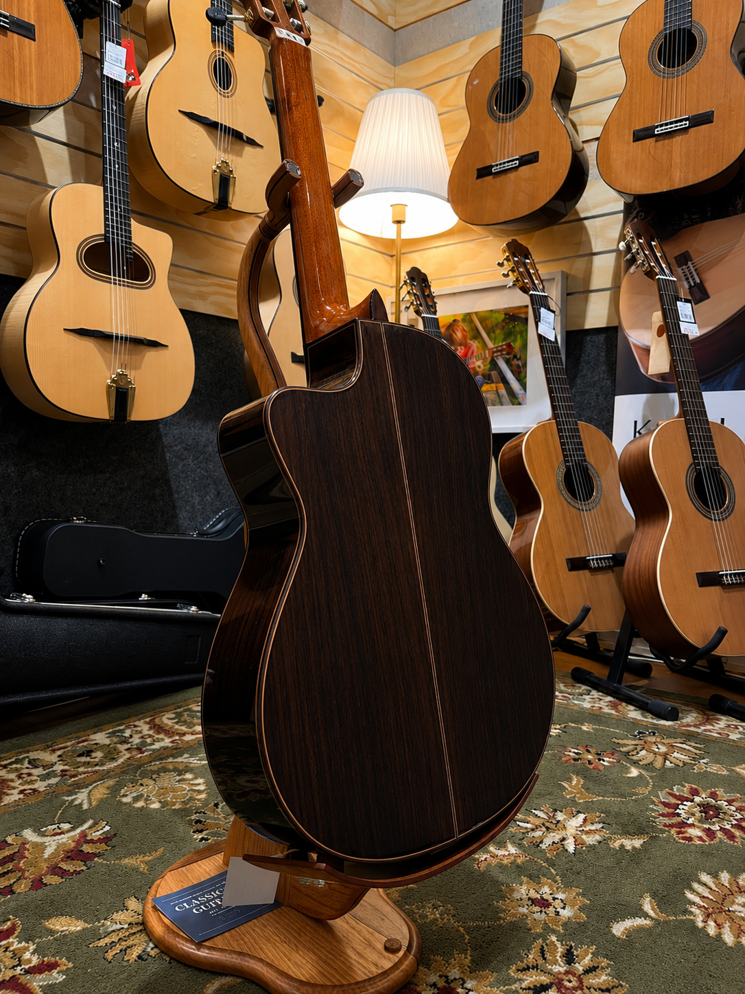 ORION Classical Guitar Spruce Rosewood OCG85SR-CE w/ Self Amp Pickup