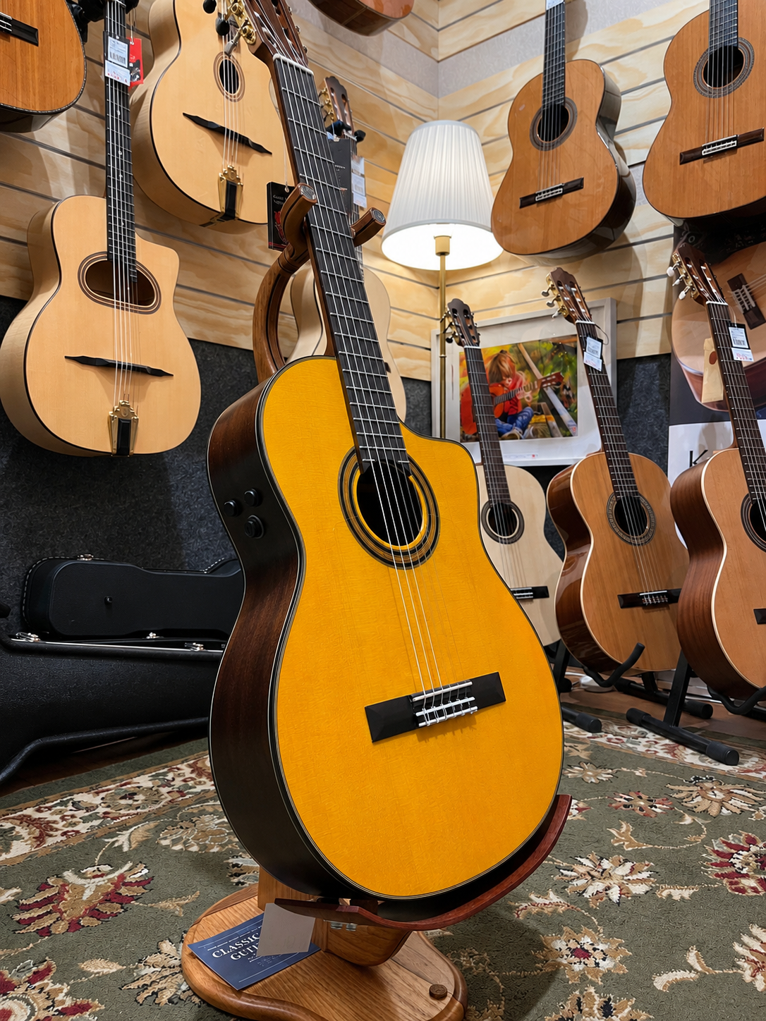 ORION Flamenco Guitar Spruce Sapele OFG85SS-CE w/ Pickup