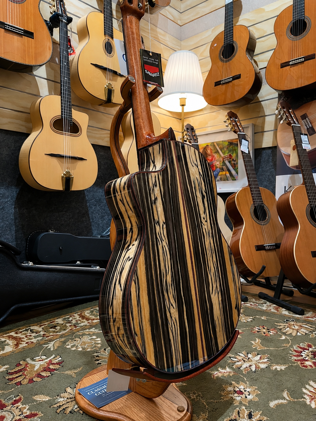 ORION Flamenco Guitar Ebony OFG95SE-CE w/ Pickup