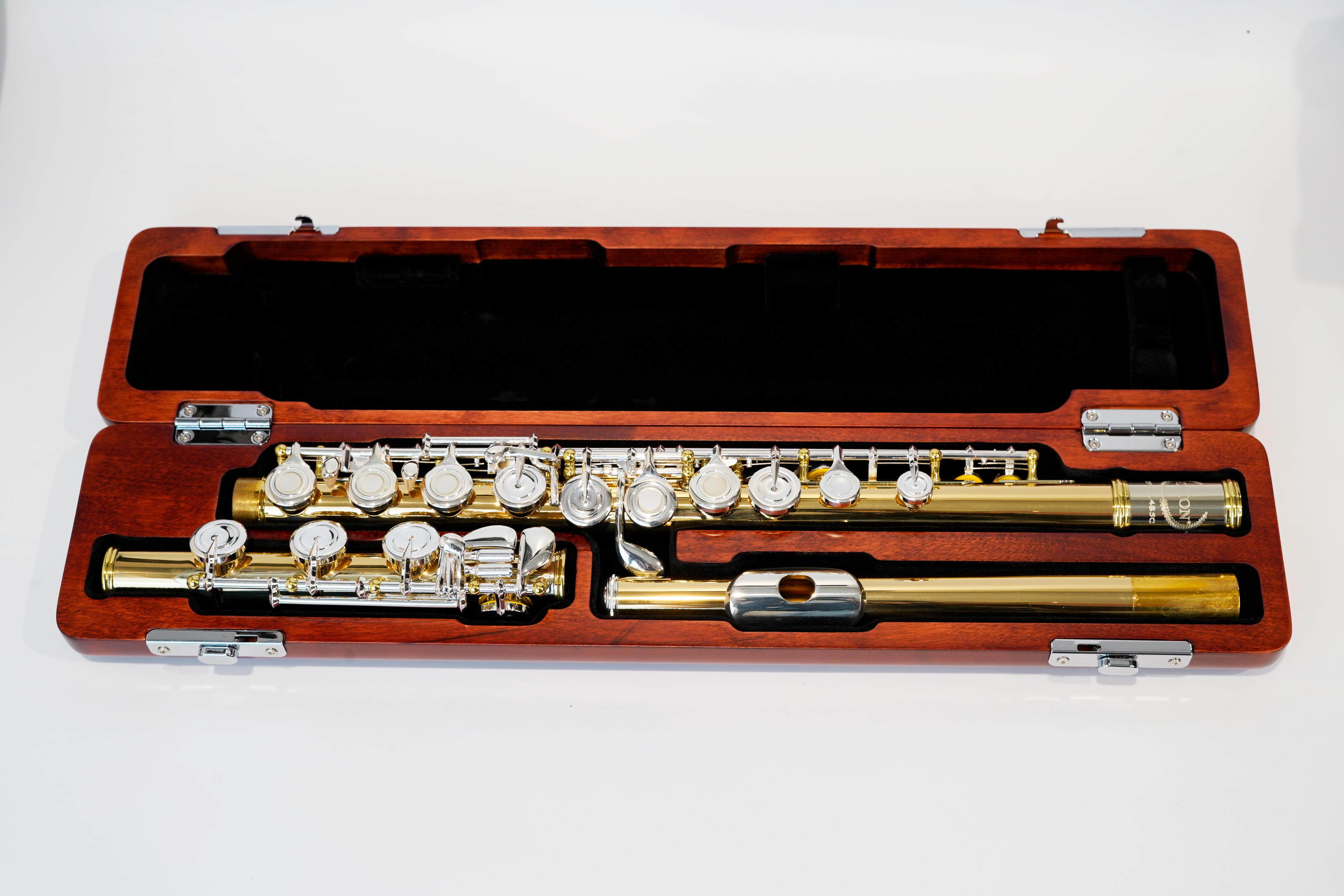 ORION OFL1485C Japan Gold Brass Body Open Hole Flute B Foot