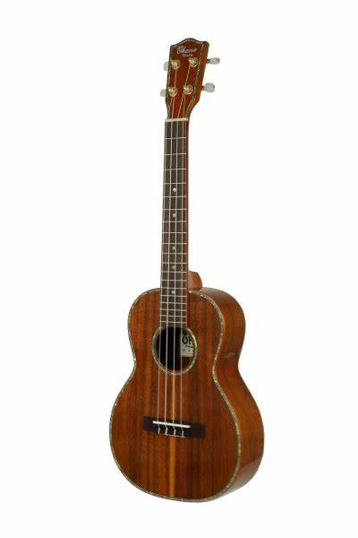 Ohana TK-350G All Solid Koa Tenor Ukulele *CLEARANCE