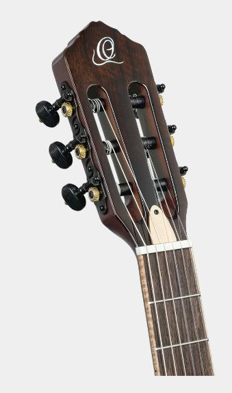 Ortega Tour Player Series Nylon String Guitar in Gloss Burst Pickup