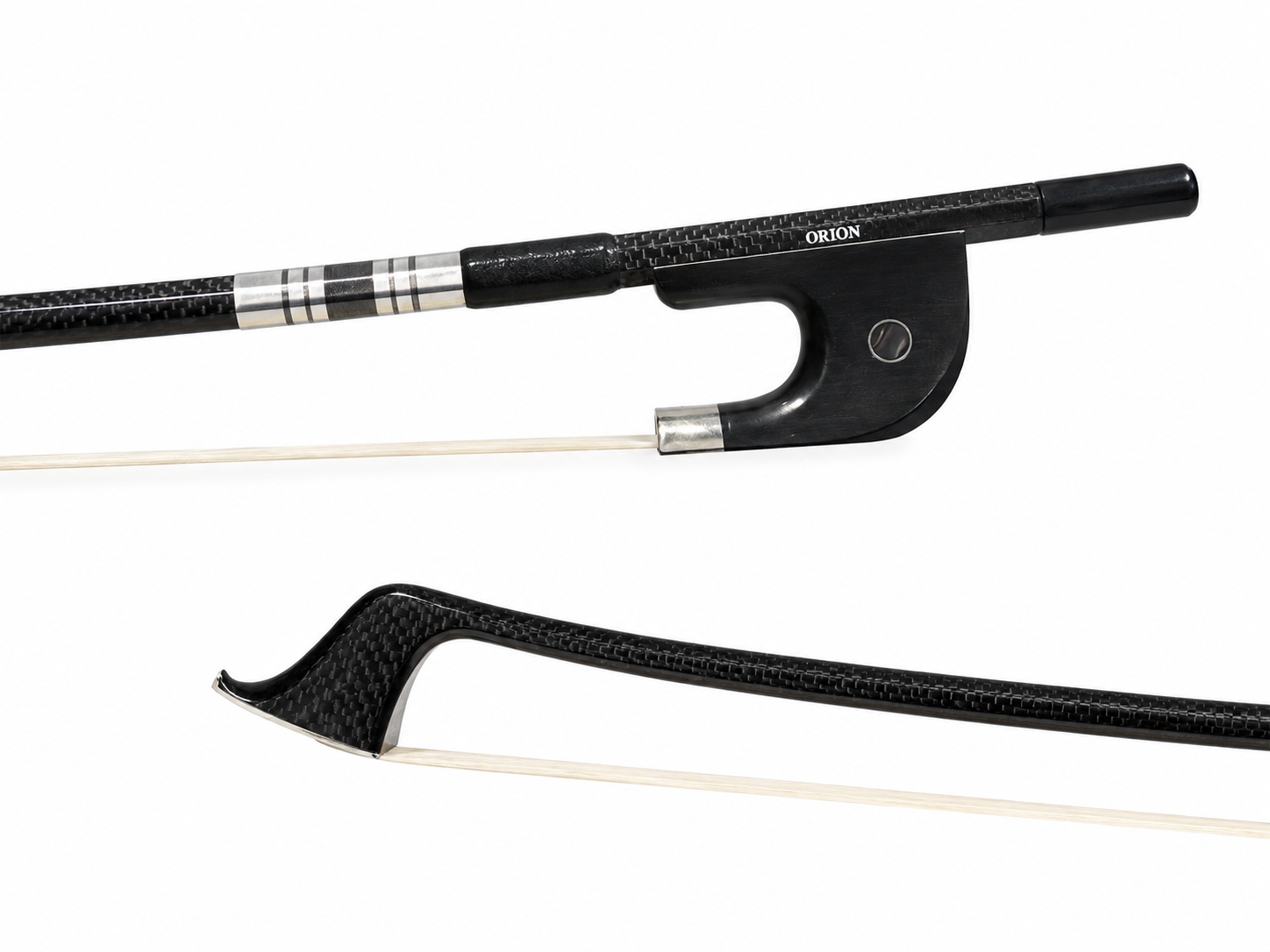 Orion Double Bass Bow Braided Carbon German Style (3 sizes)