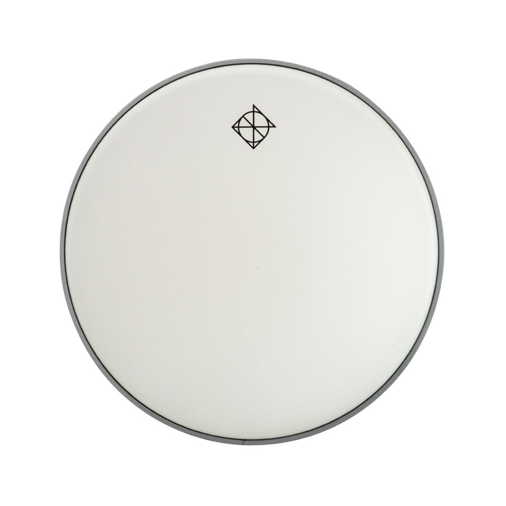 Dixon White Coated Drum Head with Logo (0.250mm) (6 Sizes)