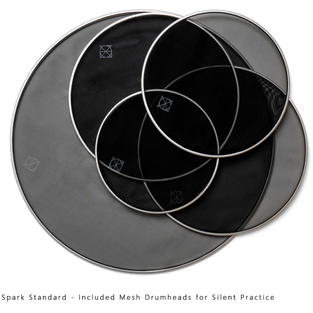 Dixon Spark 522 Series Low Volume 5-Pce Drum Kit with Cymbals (4 Options)